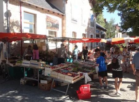 Marché à Bozouls 