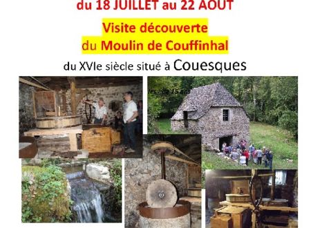 Visite découverte du moulin de Couffinhal 