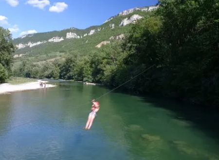 Acroparc du Mas - Tyrolienne aquatique - Splash 