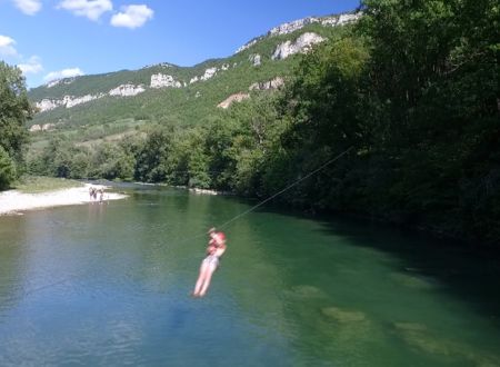 Acroparc du Mas - Tyrolienne aquatique - Splash 