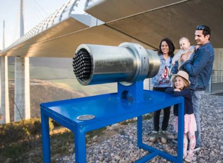 Viaduc de Millau, le Sentier des Explorateurs 