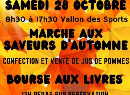 Marché d'automne et bourse aux livres 