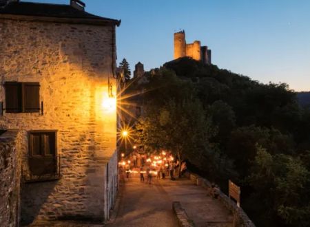 Visite nocturne et contée de Najac avec Sharon Evans 