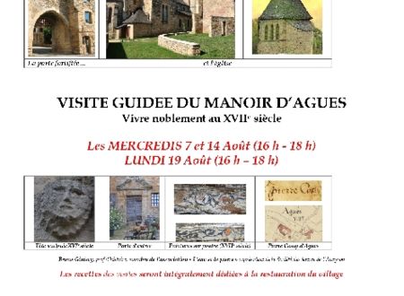 Visite guidée et découverte d'Aguès 