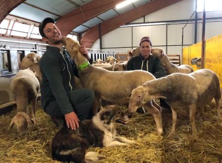 Visite à la ferme Chez Alice et Sylvain 