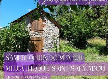 Rendez-vous aux jardins : visite du village fleuri et conte à Saint-Salvadou 