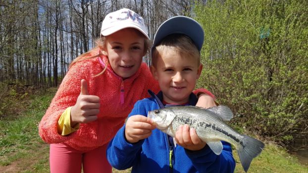 La pêche du Black-bass pour les enfants à partir de 8 ans