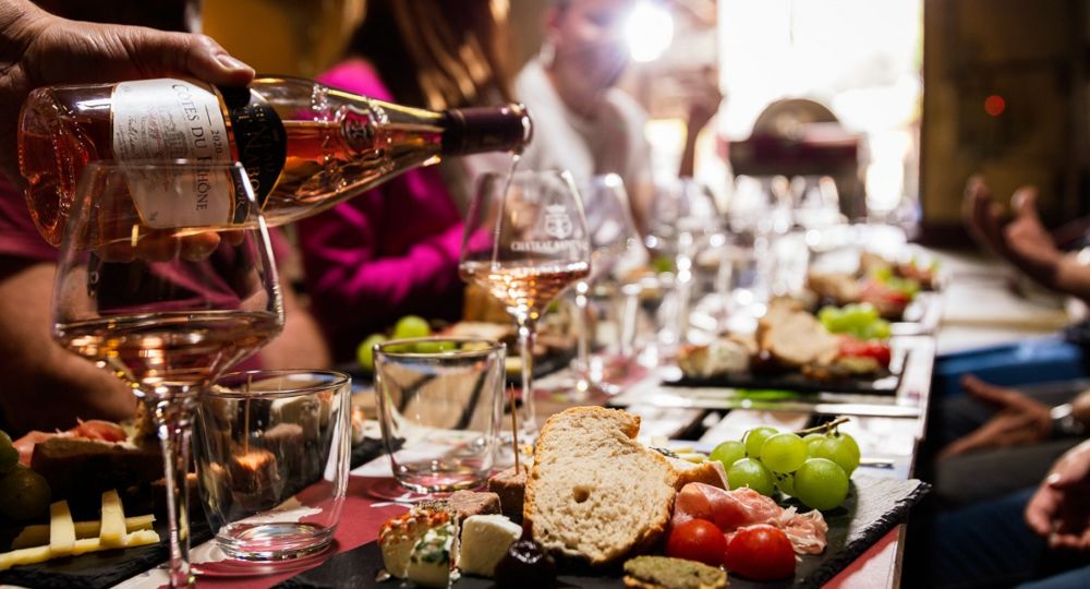 Dégustation gourmande au Château Saint Nabor à Cornillon