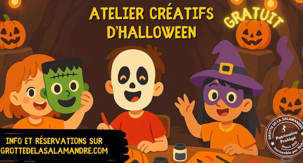 Ateliers halloween salamandre