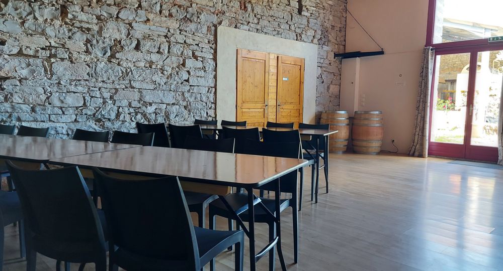 Salle commune du vieux pressoir