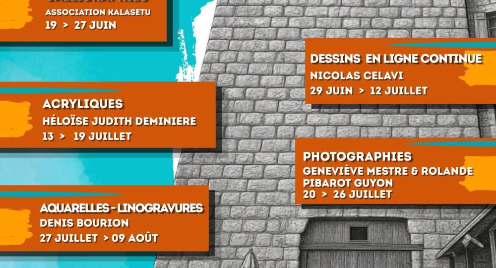 Exposition de l'Artiste Denis Bourion_Sauve
