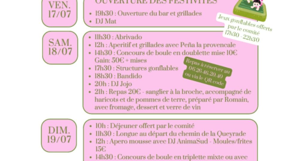 Fête votive d'Estézargues_Estézargues