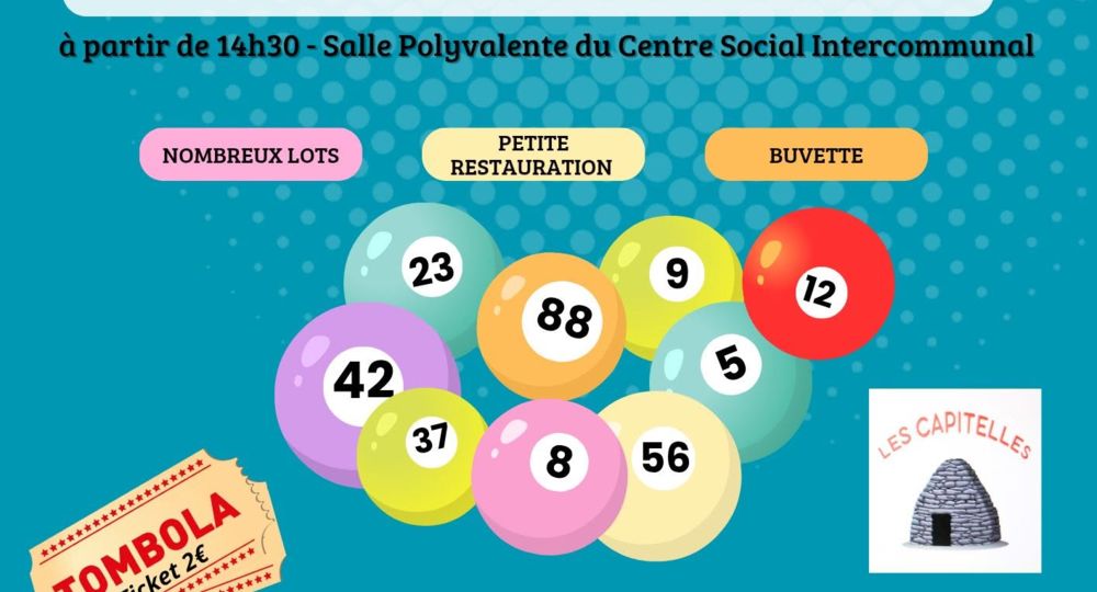 Super Loto de l'Associations Les Capitelles_Saint-Quentin-la-Poterie