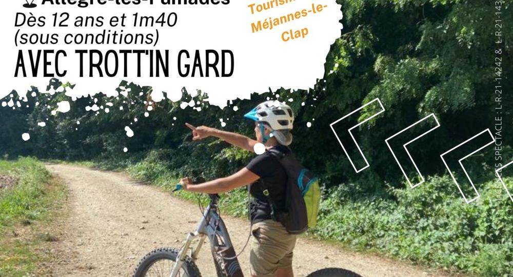 Balade en trottinette électrique_Méjannes-le-Clap
