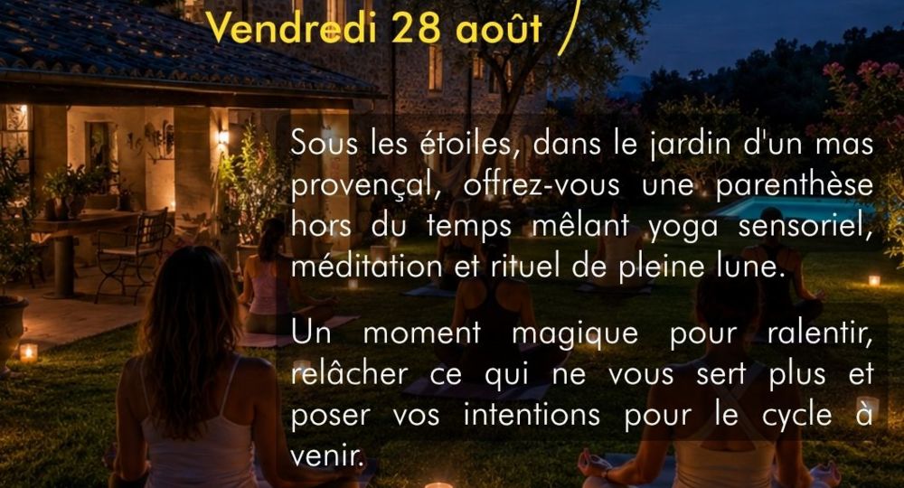 Yoga de Pleine Lune d'été