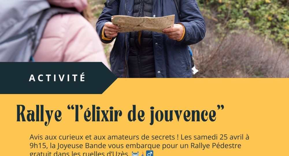 Rallye pédestre - L'Elixir de jouvence_Uzès