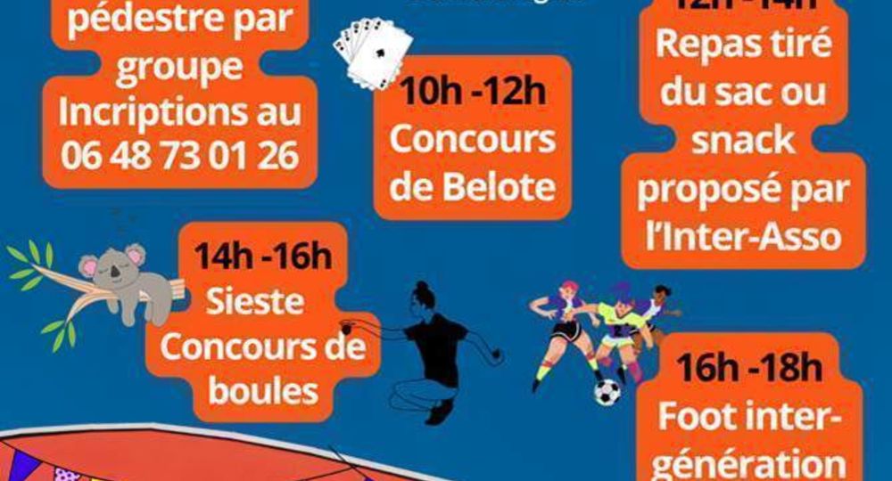 Fête inter-asso de Pompignan
