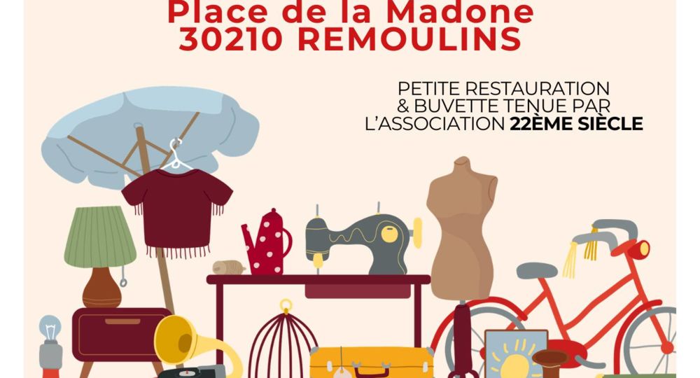 Vide-grenier de Pâques_Remoulins