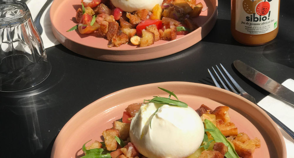 Assiette burrata