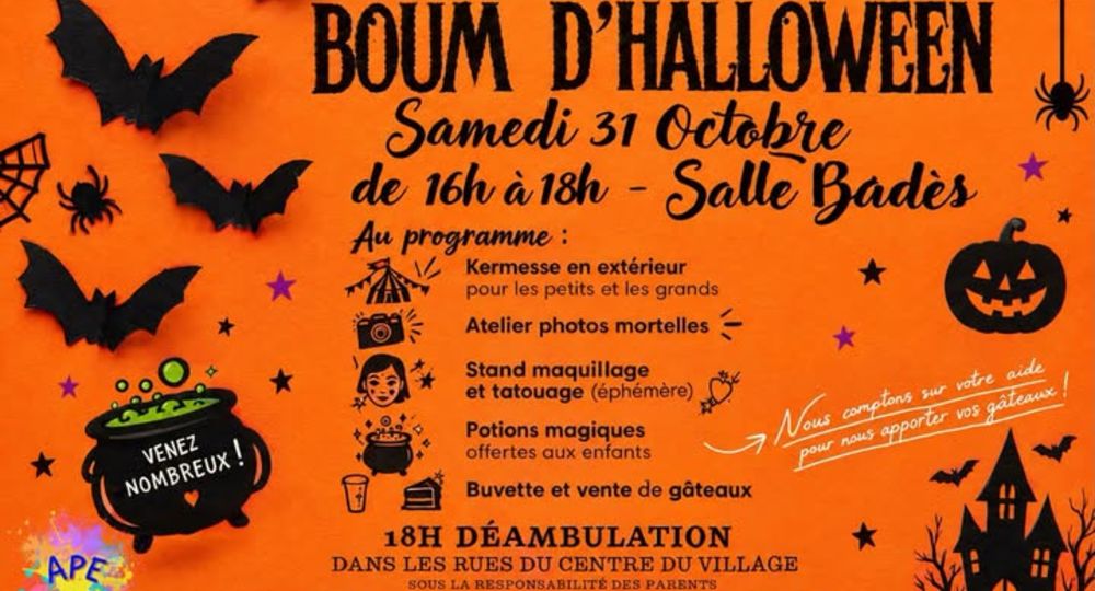 Halloween de l'APE de Montfrin_Montfrin