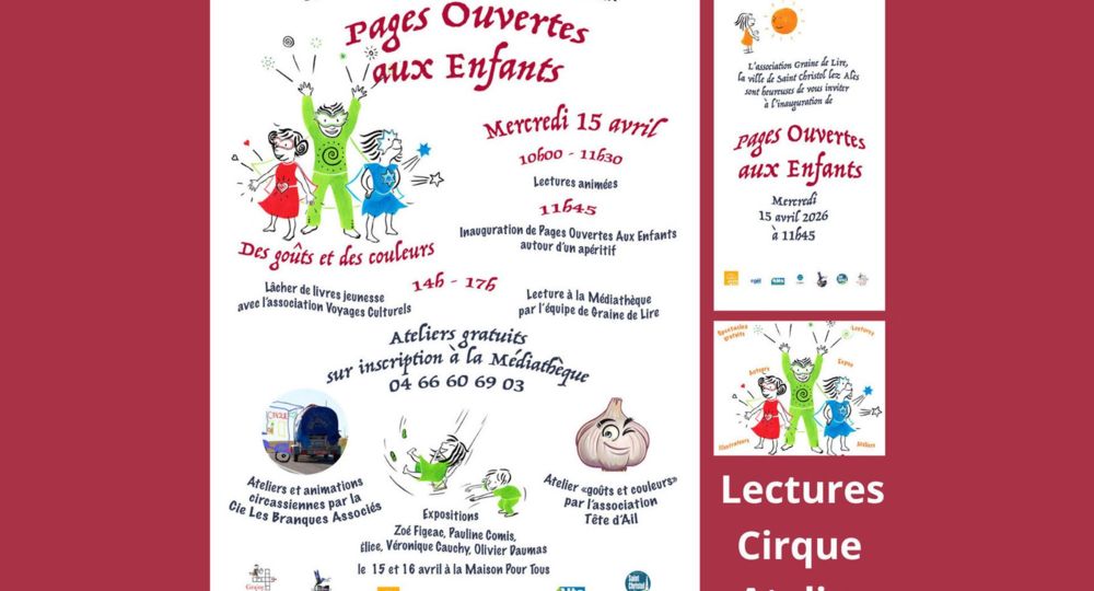 Festival Pages Ouvertes aux Enfants