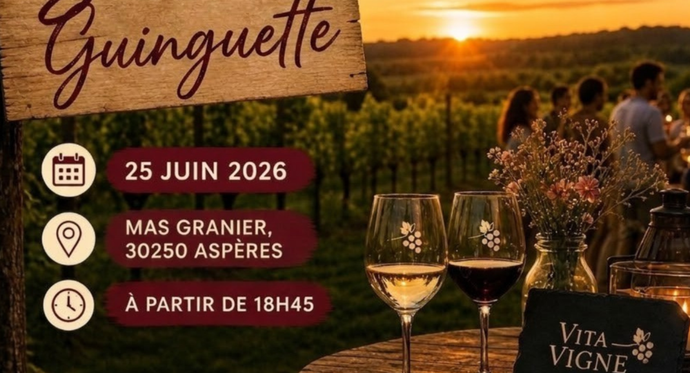 Guinguette Vita Vigne - Affiche