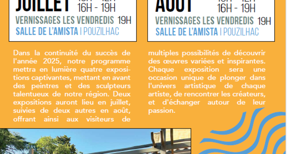 Exposition - artistes locaux_Pouzilhac