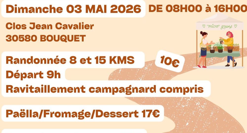 Randonnée - Marché artisanal_Bouquet