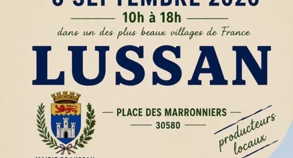 Marché créateurs Lussan