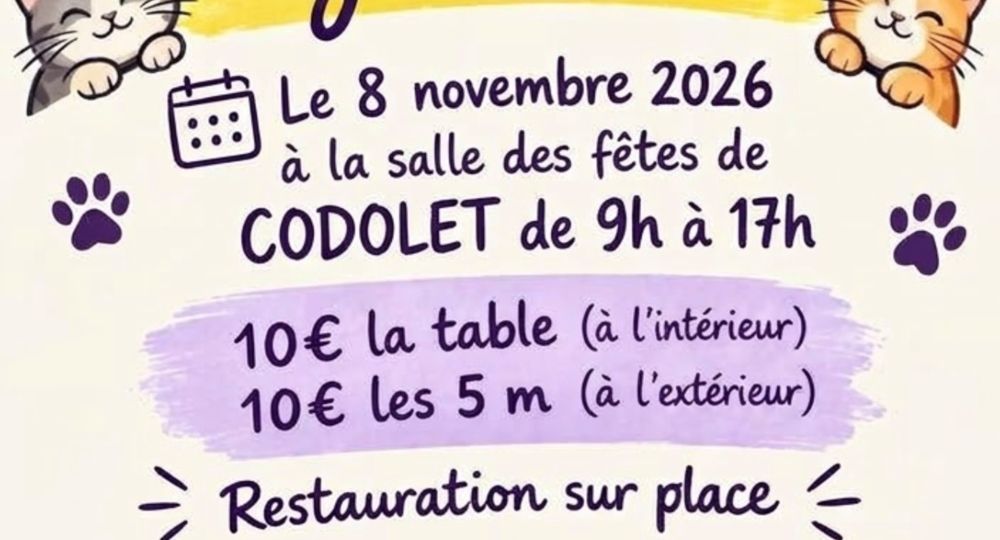 Vide grenier à Codolet_Codolet