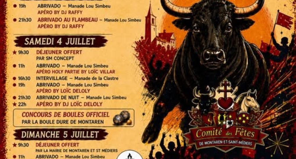 Fête Votive de Montaren-et-Saint-Médiers_Montaren-et-Saint-Médiers