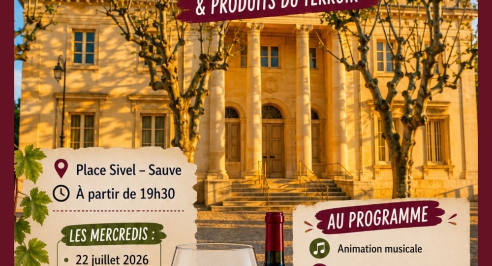 Soirées Sau'Vin, la fête des vins et du terroir de Sauve_Sauve
