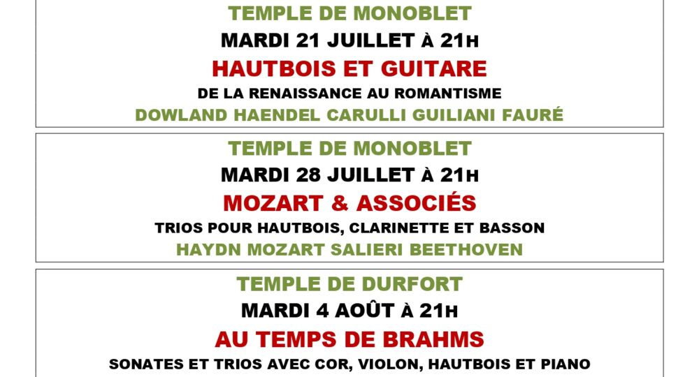 Affiche du festival
