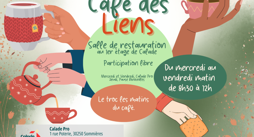 Café des liens à Calade_Sommières