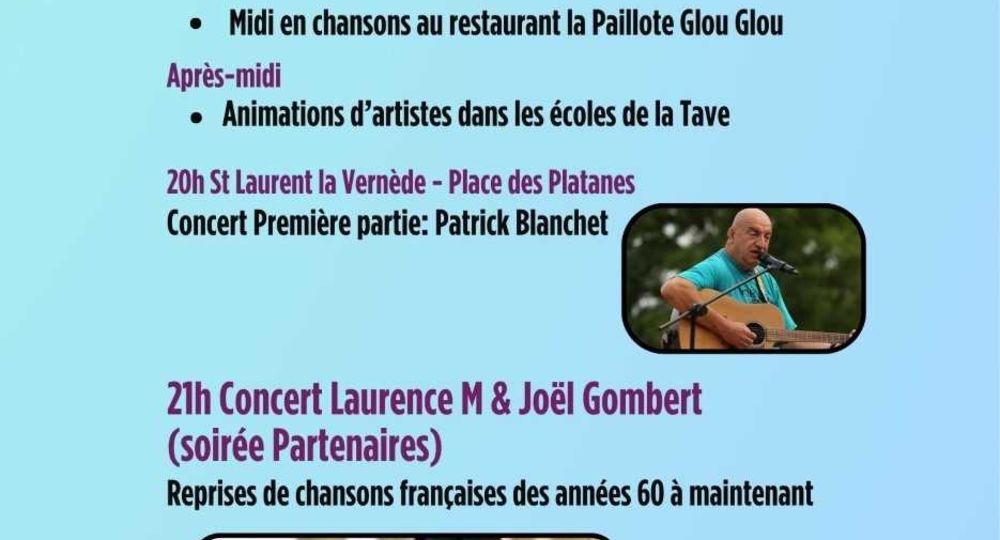 Festival de la Tave -Joël et Laurence M_Saint-Laurent-la-Vernède