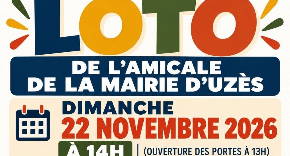 Loto de l'Amicale de la Mairie d'Uzès_Uzès