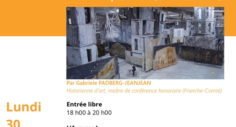 Conférence - Les artistes allemands contemporains face à l'histoire allemande_Uzès