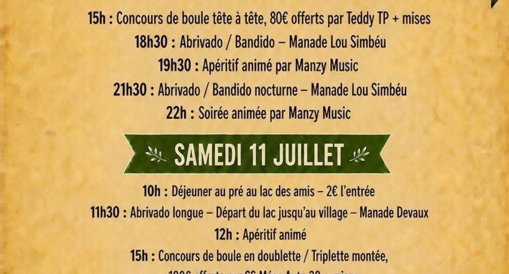 Fête votive de Foissac_Foissac