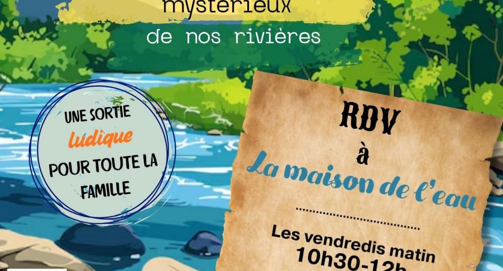 Animation nature - A la découverte de l'habitant mystérieux de nos rivières_Les Plantiers