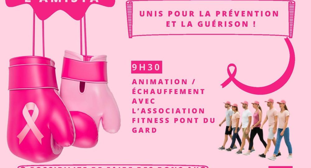 Octobre Rose - Marche de sensibilisatiion_Pouzilhac