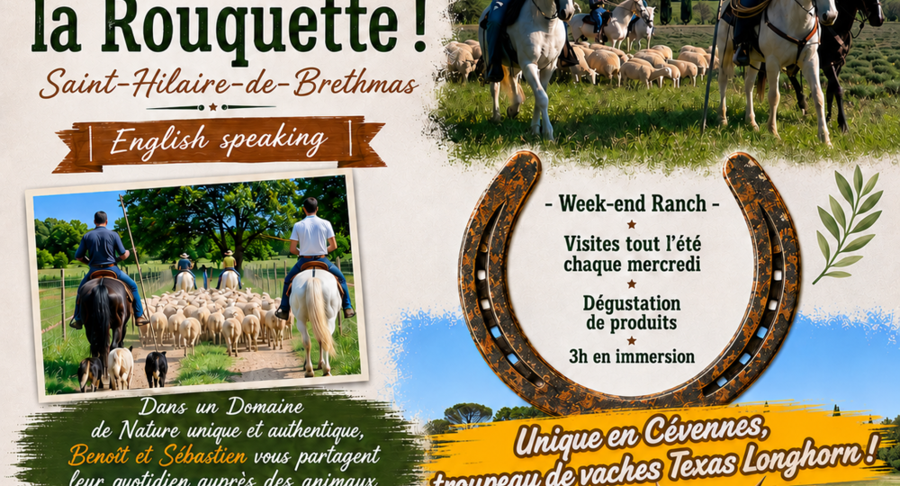 Visitez l'élevage de la Rouquette !