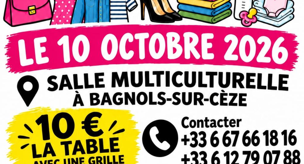 Vide dressing du comité des fêtes de Bagnols sur Cèze_Bagnols-sur-Cèze