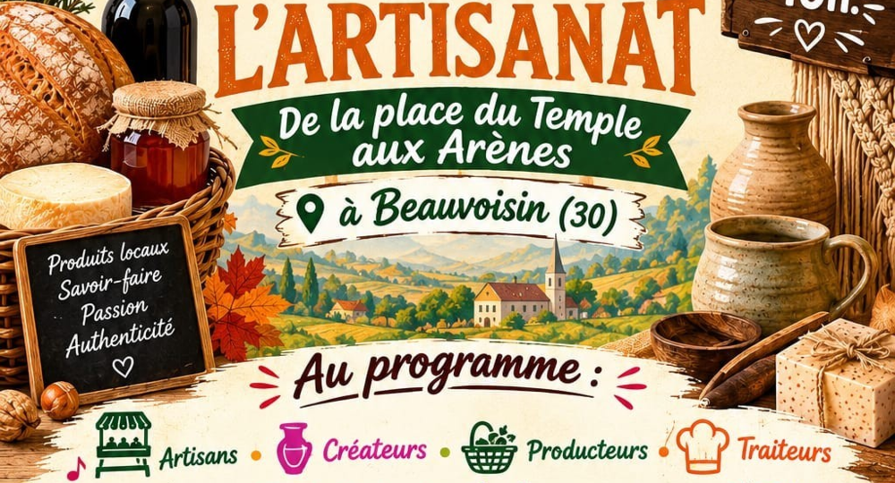 Marché du Terroir et de l'Artisanat_Beauvoisin