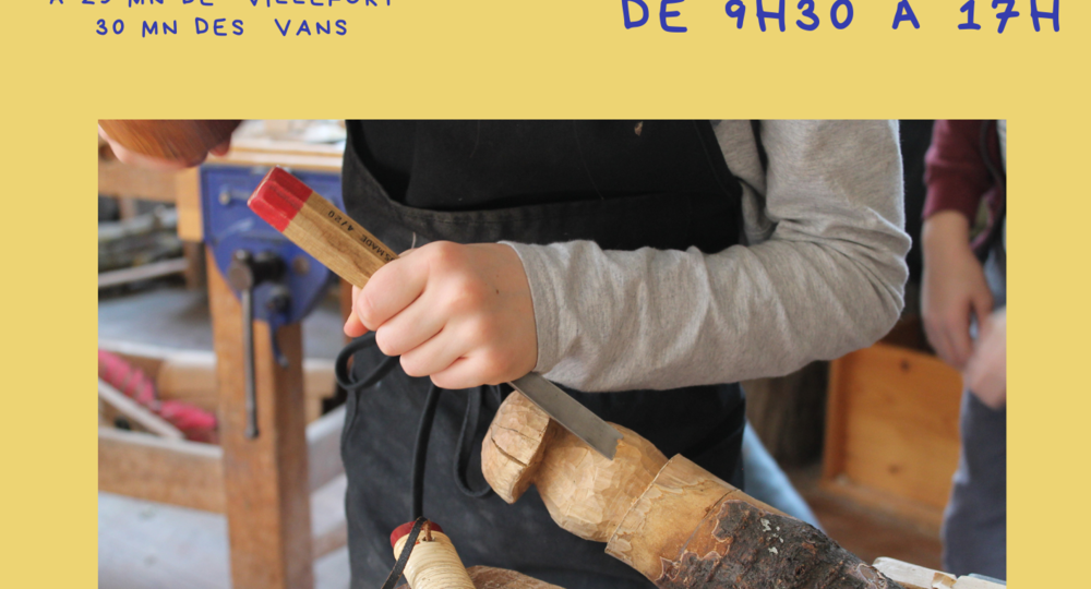 Stage adulte : Travail du bois_Malons-et-Elze