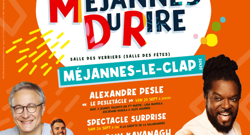 Méjannes du Rire – 6e édition_Méjannes-le-Clap