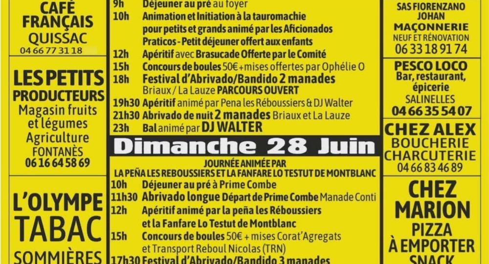 Fête votive de Fontanès_Fontanès