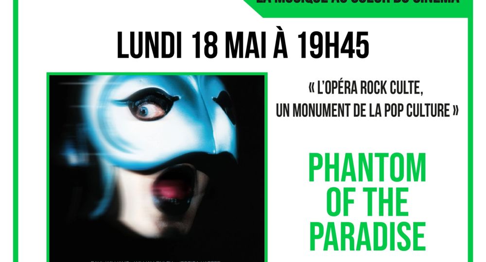 Ciné-Club de l'Uzège - Projection Phantom of the Paradise _Uzès