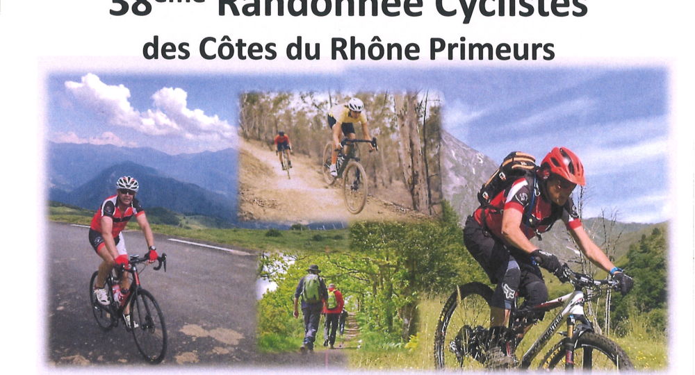 38ème Randonnée cycliste des Côtes du Rhône Primeurs_Chusclan