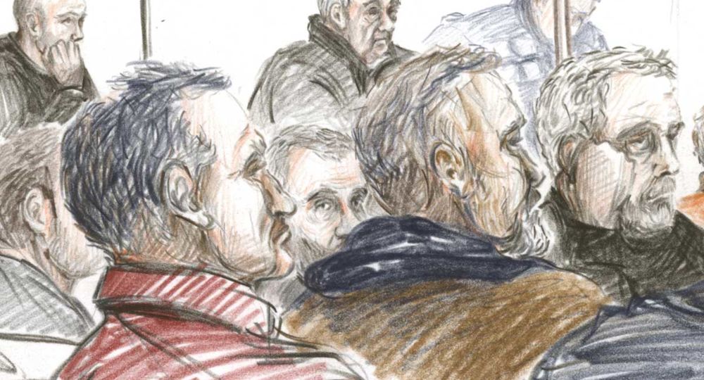 Croquis d’audience du procès Pelicot