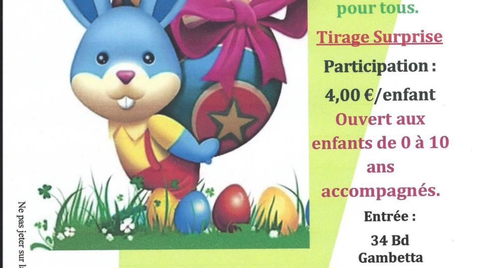 Chasse aux oeufs de Pâques_Aramon